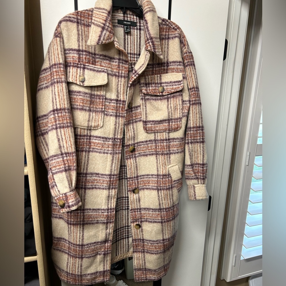 Plaid Shacket - image 1